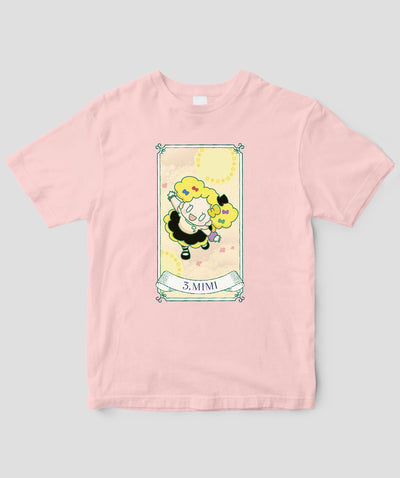 【キッズ】自分を好きになる 数秘術キャラ占い／数秘３「ミミ」Tシャツ / ワニブックス