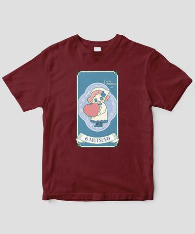 【キッズ】自分を好きになる 数秘術キャラ占い／数秘６「ムツ子」Tシャツ / ワニブックス