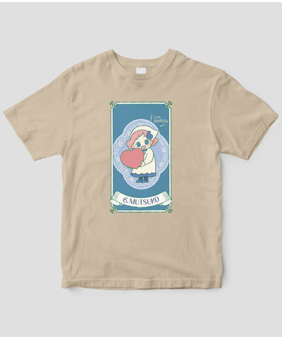 【キッズ】自分を好きになる 数秘術キャラ占い／数秘６「ムツ子」Tシャツ / ワニブックス