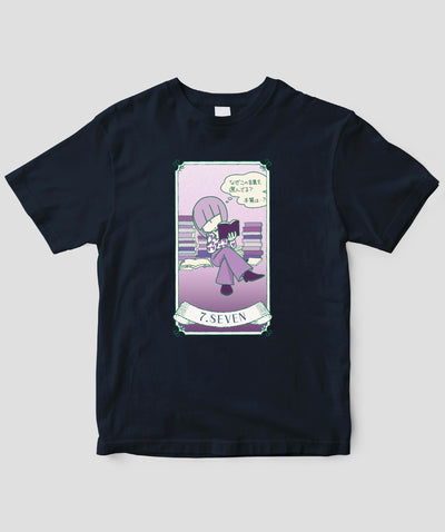 【キッズ】自分を好きになる 数秘術キャラ占い／数秘７「セブン」Tシャツ / ワニブックス