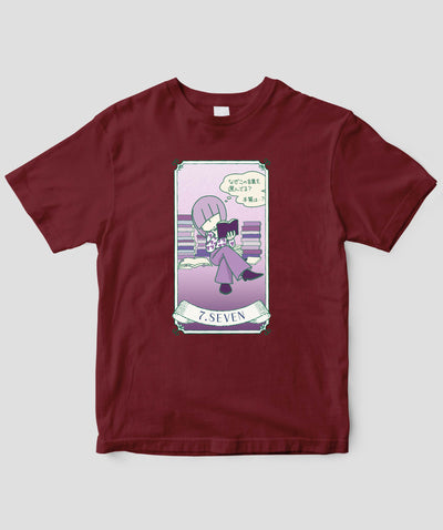 【キッズ】自分を好きになる 数秘術キャラ占い／数秘７「セブン」Tシャツ / ワニブックス