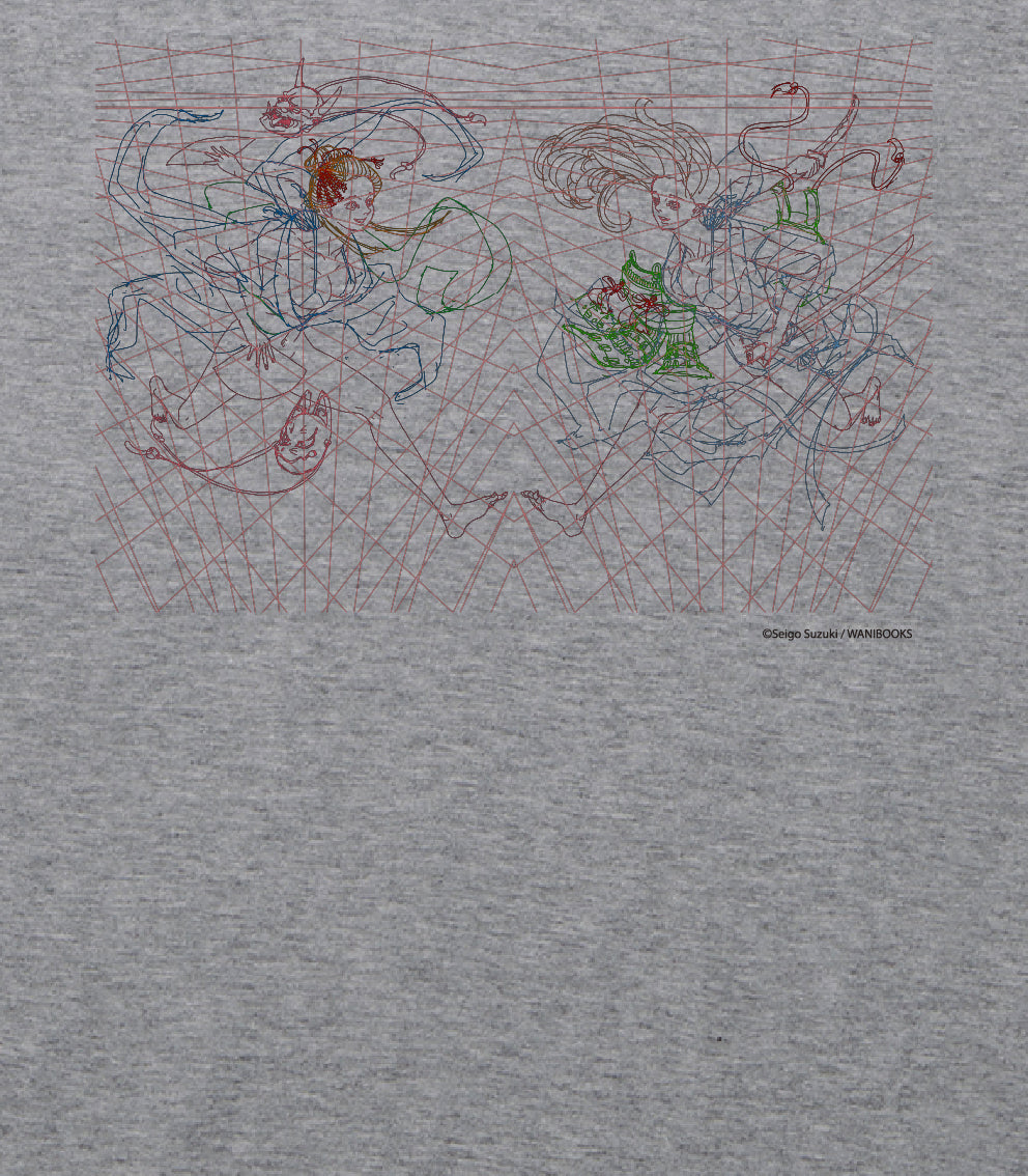 鈴木セイゴ画集「うっつく -日ノ本美人寄-」 / 『うっつく』パースロンT / ワニブックス