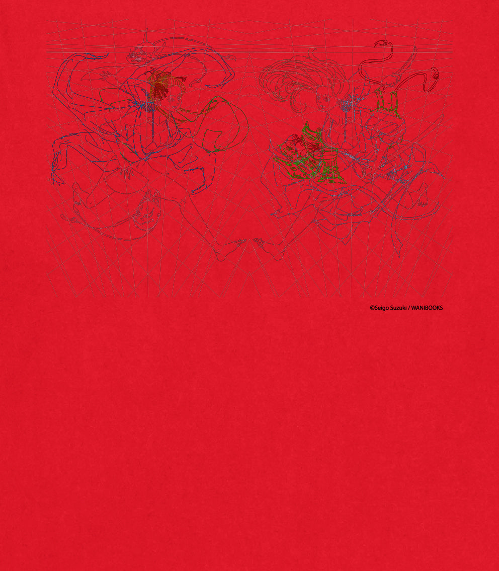 鈴木セイゴ画集「うっつく -日ノ本美人寄-」 / 『うっつく』パースロンT / ワニブックス