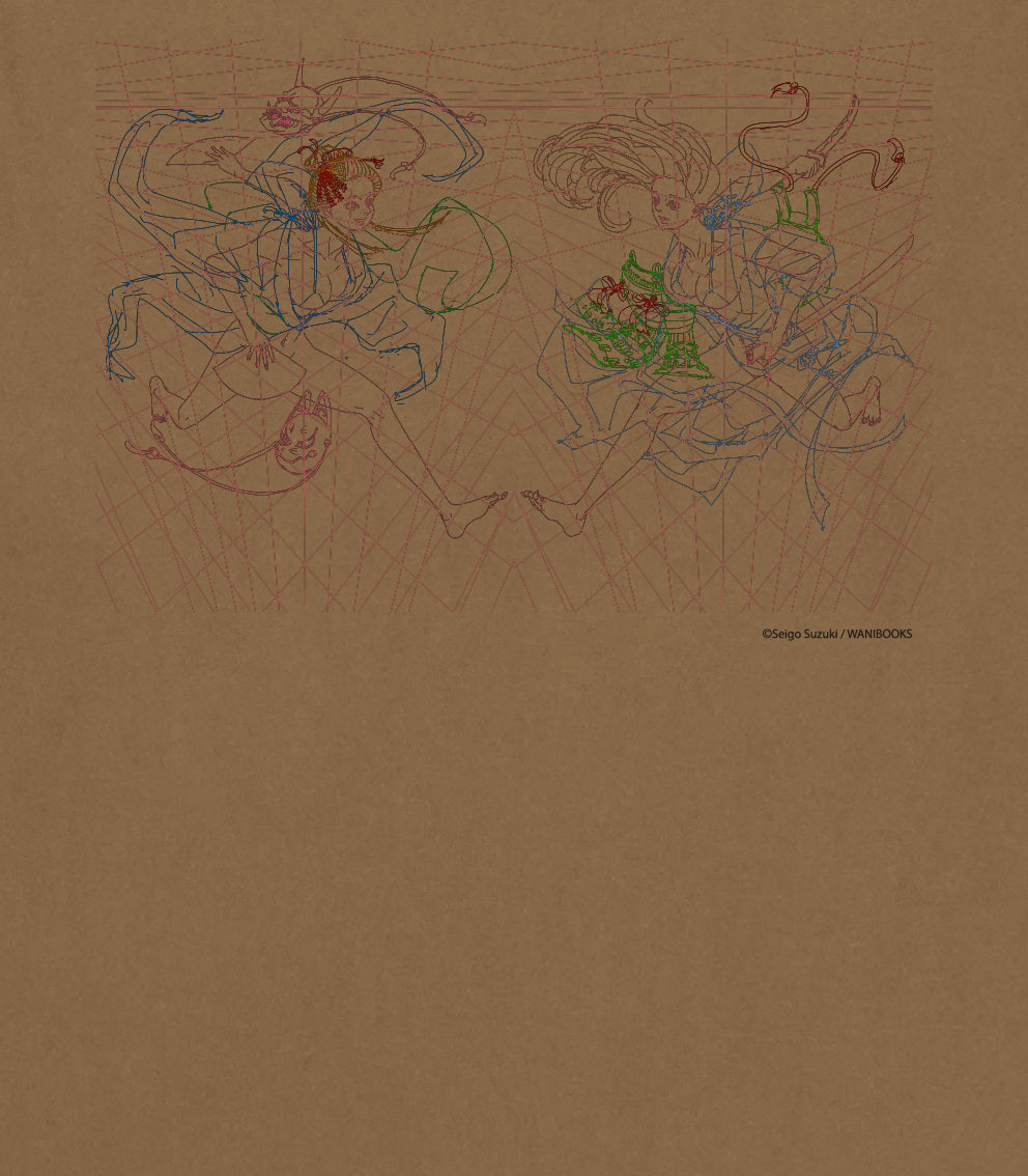 鈴木セイゴ画集「うっつく -日ノ本美人寄-」 / 『うっつく』パースロンT / ワニブックス