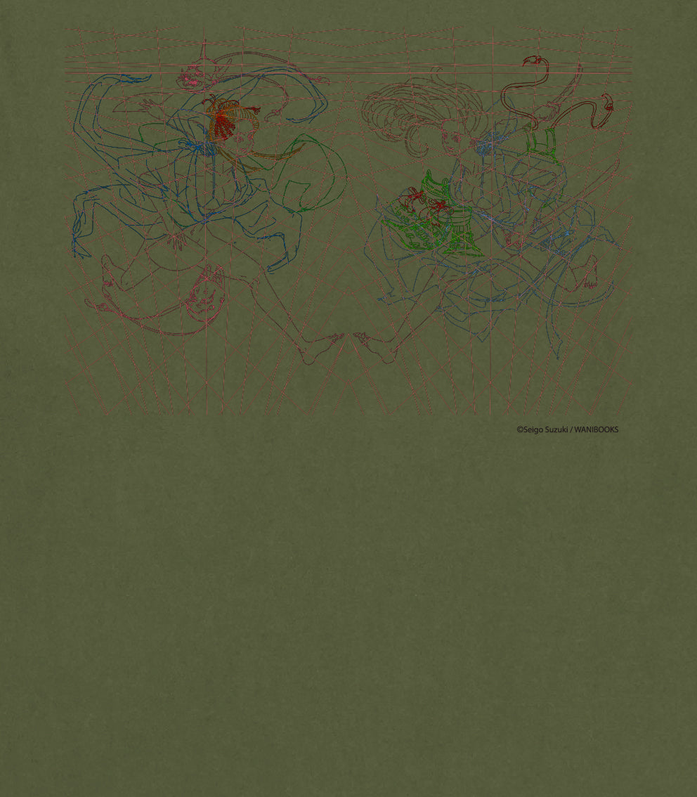 鈴木セイゴ画集「うっつく -日ノ本美人寄-」 / 『うっつく』パースロンT / ワニブックス