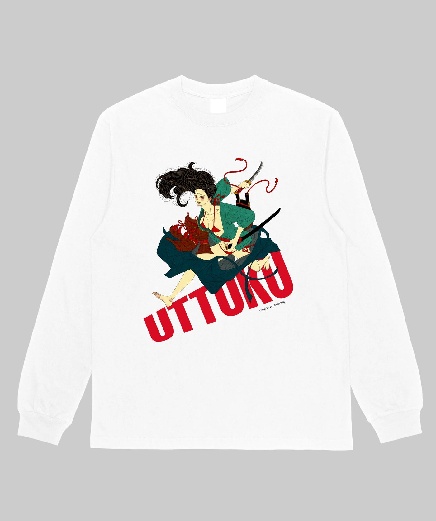 鈴木セイゴ画集「うっつく -日ノ本美人寄-」 / 『うっつく』女武者ロンT / ワニブックス