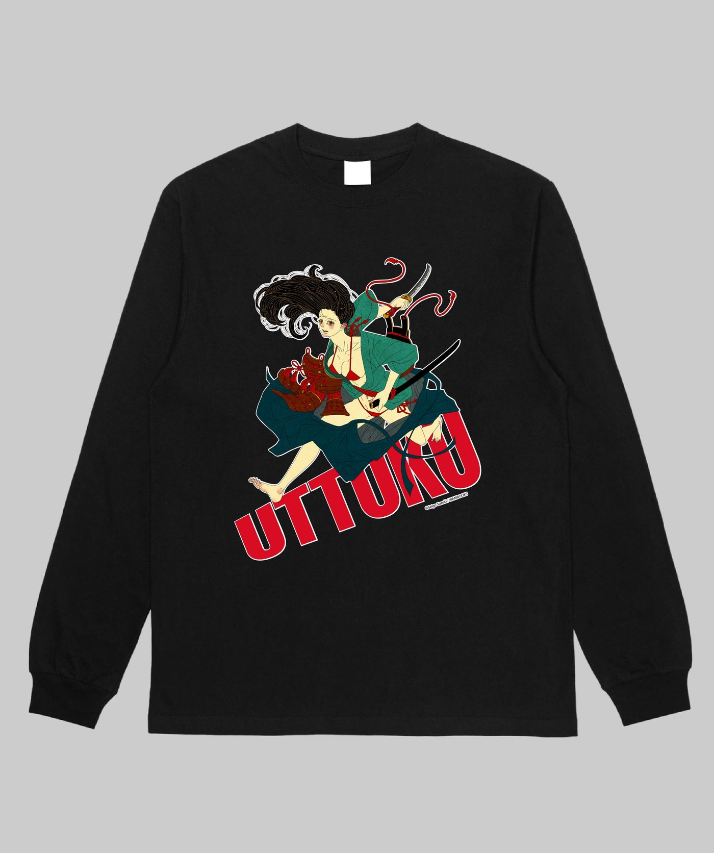 鈴木セイゴ画集「うっつく -日ノ本美人寄-」 / 『うっつく』女武者ロンT / ワニブックス