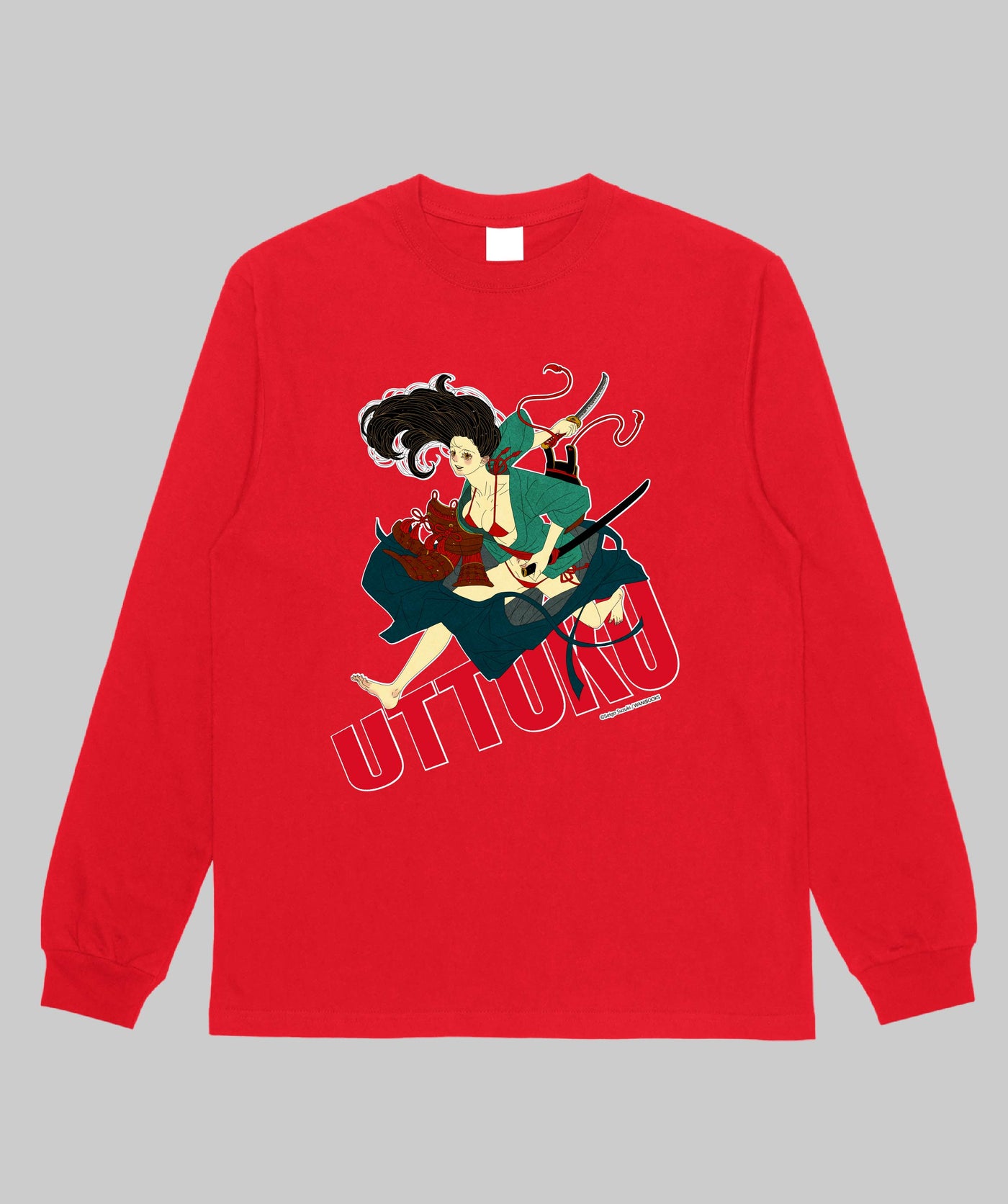 鈴木セイゴ画集「うっつく -日ノ本美人寄-」 / 『うっつく』女武者ロンT / ワニブックス