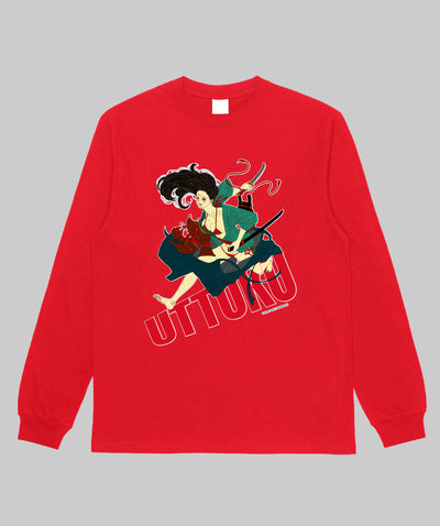 鈴木セイゴ画集「うっつく -日ノ本美人寄-」 / 『うっつく』女武者ロンT / ワニブックス