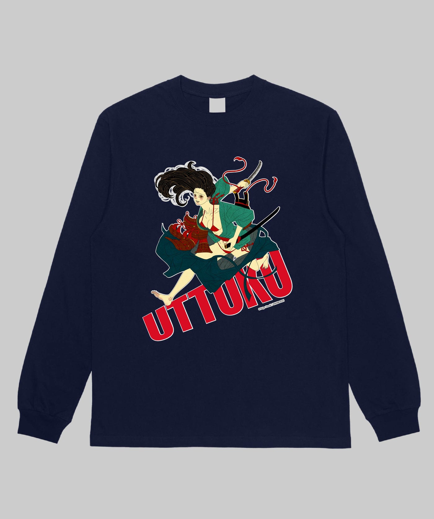 鈴木セイゴ画集「うっつく -日ノ本美人寄-」 / 『うっつく』女武者ロンT / ワニブックス