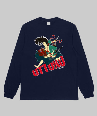 鈴木セイゴ画集「うっつく -日ノ本美人寄-」 / 『うっつく』女武者ロンT / ワニブックス