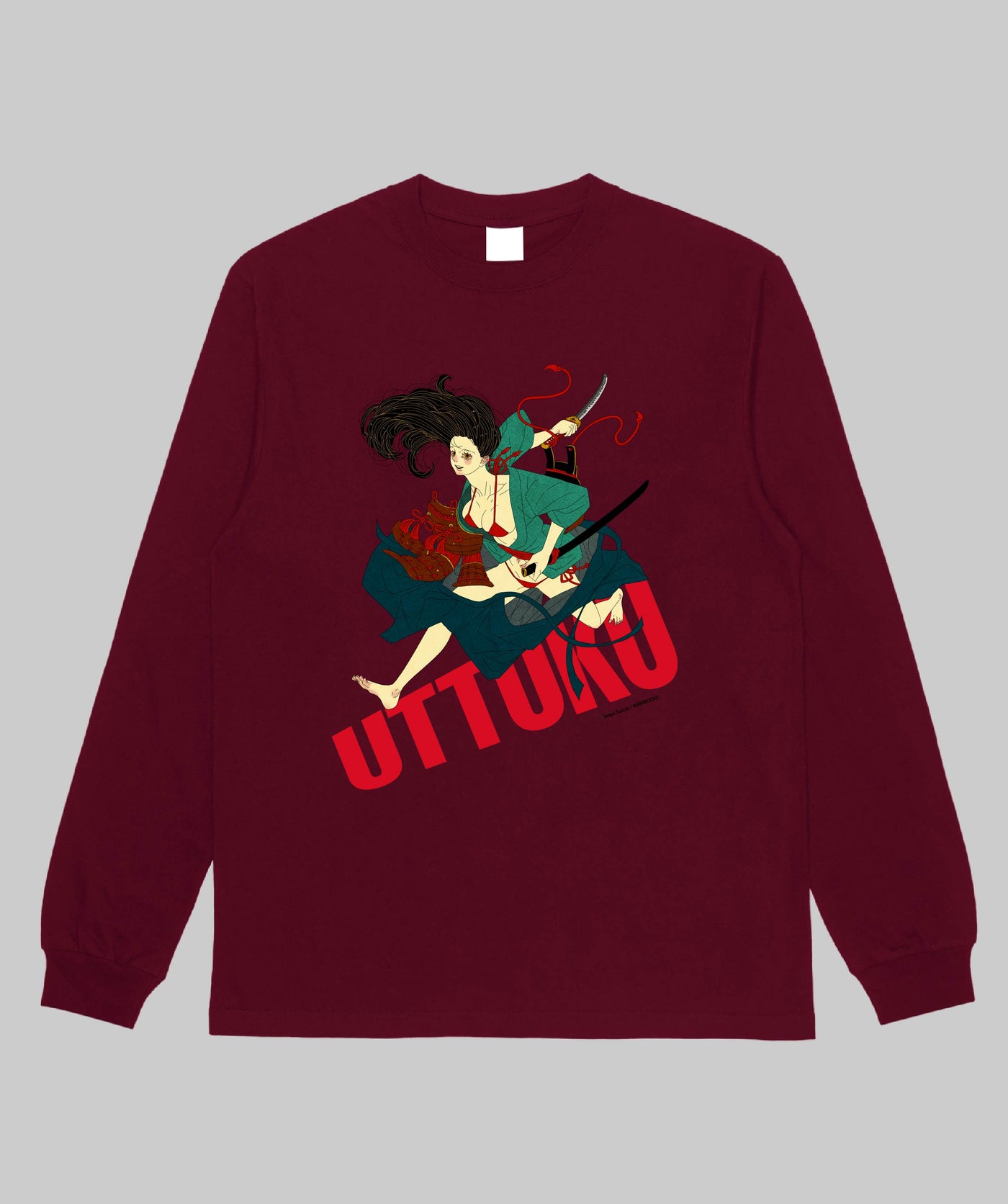 鈴木セイゴ画集「うっつく -日ノ本美人寄-」 / 『うっつく』女武者ロンT / ワニブックス