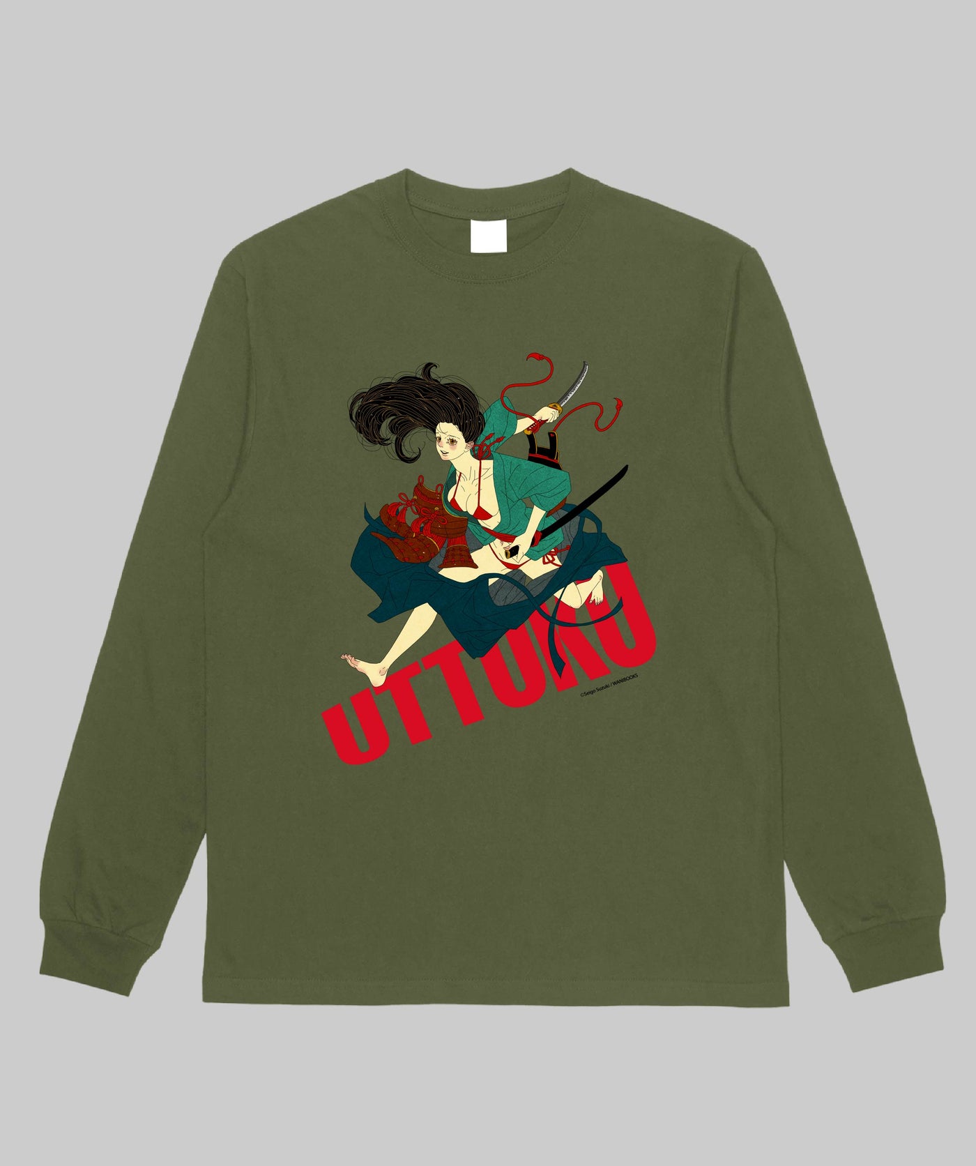 鈴木セイゴ画集「うっつく -日ノ本美人寄-」 / 『うっつく』女武者ロンT / ワニブックス