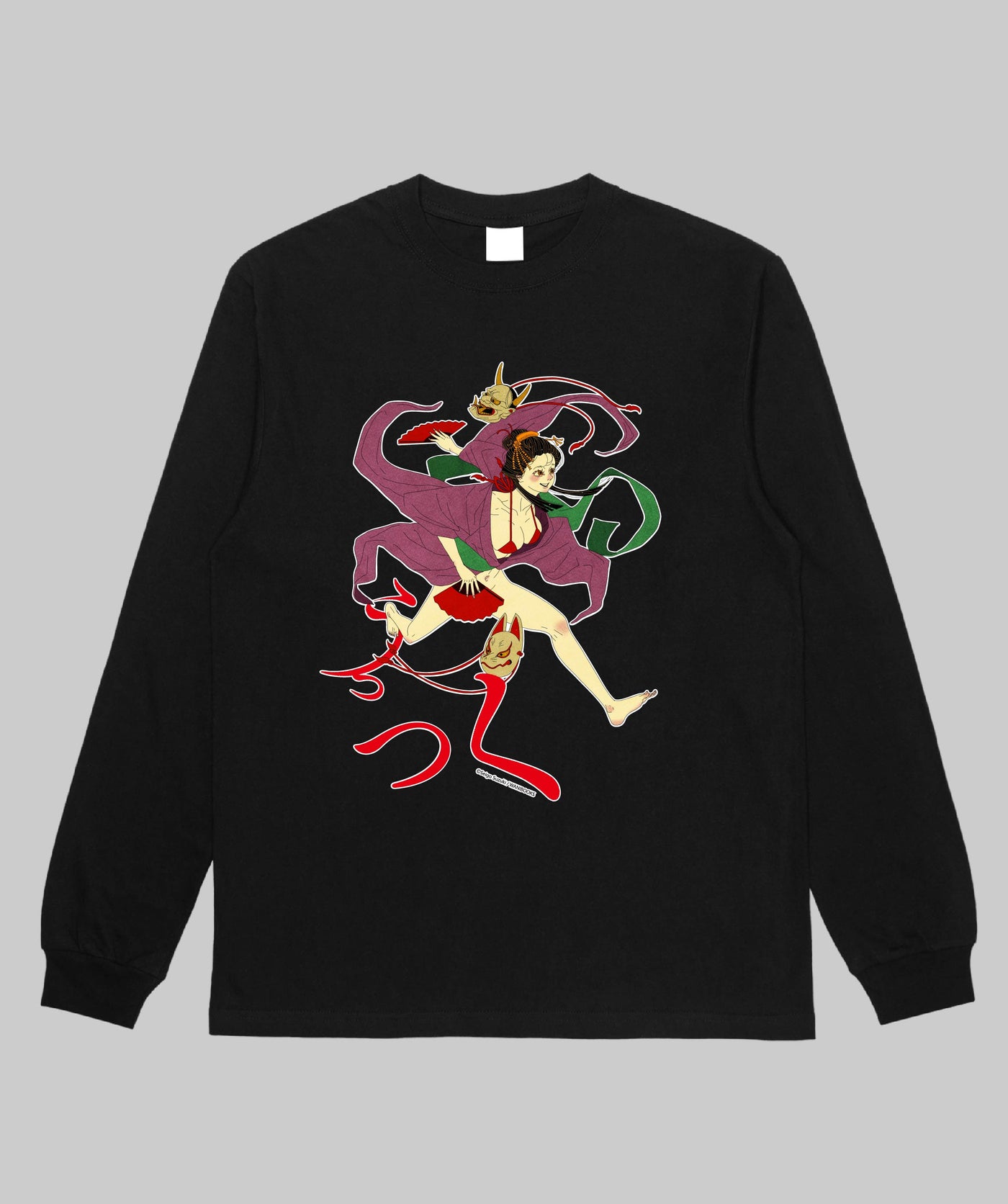 鈴木セイゴ画集「うっつく -日ノ本美人寄-」 / 『うっつく』踊り子ロンT / ワニブックス