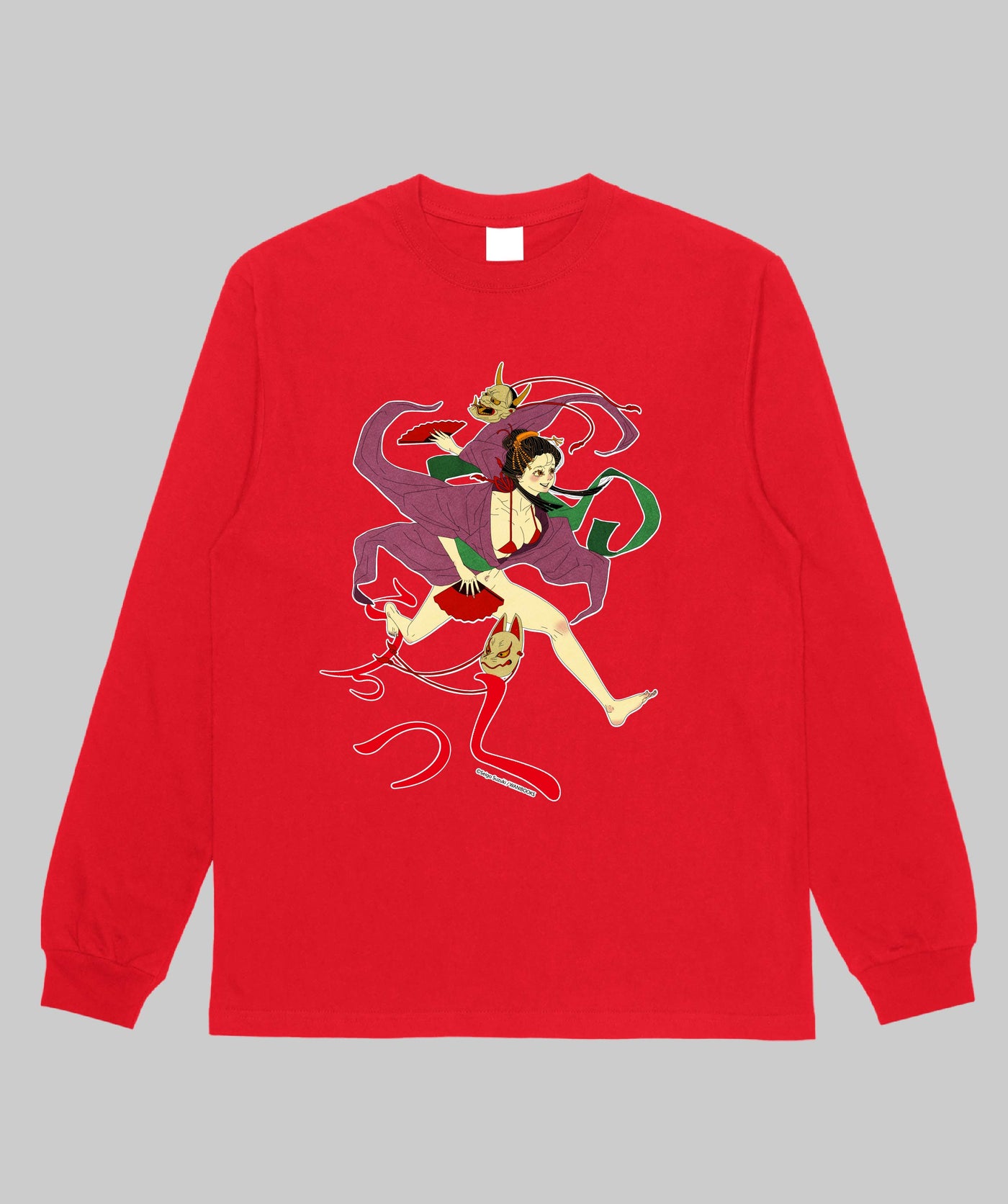 鈴木セイゴ画集「うっつく -日ノ本美人寄-」 / 『うっつく』踊り子ロンT / ワニブックス