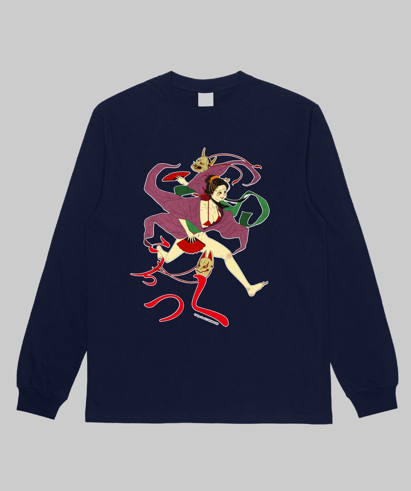 鈴木セイゴ画集「うっつく -日ノ本美人寄-」 / 『うっつく』踊り子ロンT / ワニブックス