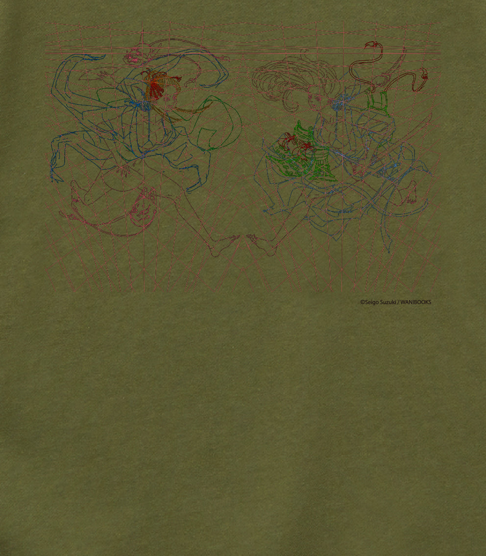 鈴木セイゴ画集「うっつく -日ノ本美人寄-」 / 『うっつく』パーススウェット / ワニブックス