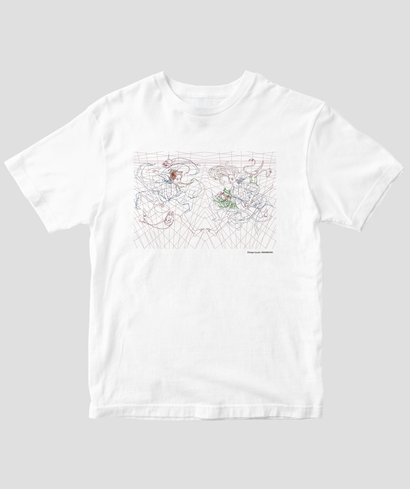 鈴木セイゴ画集「うっつく -日ノ本美人寄-」 / 『うっつく』パースTシャツ / ワニブックス