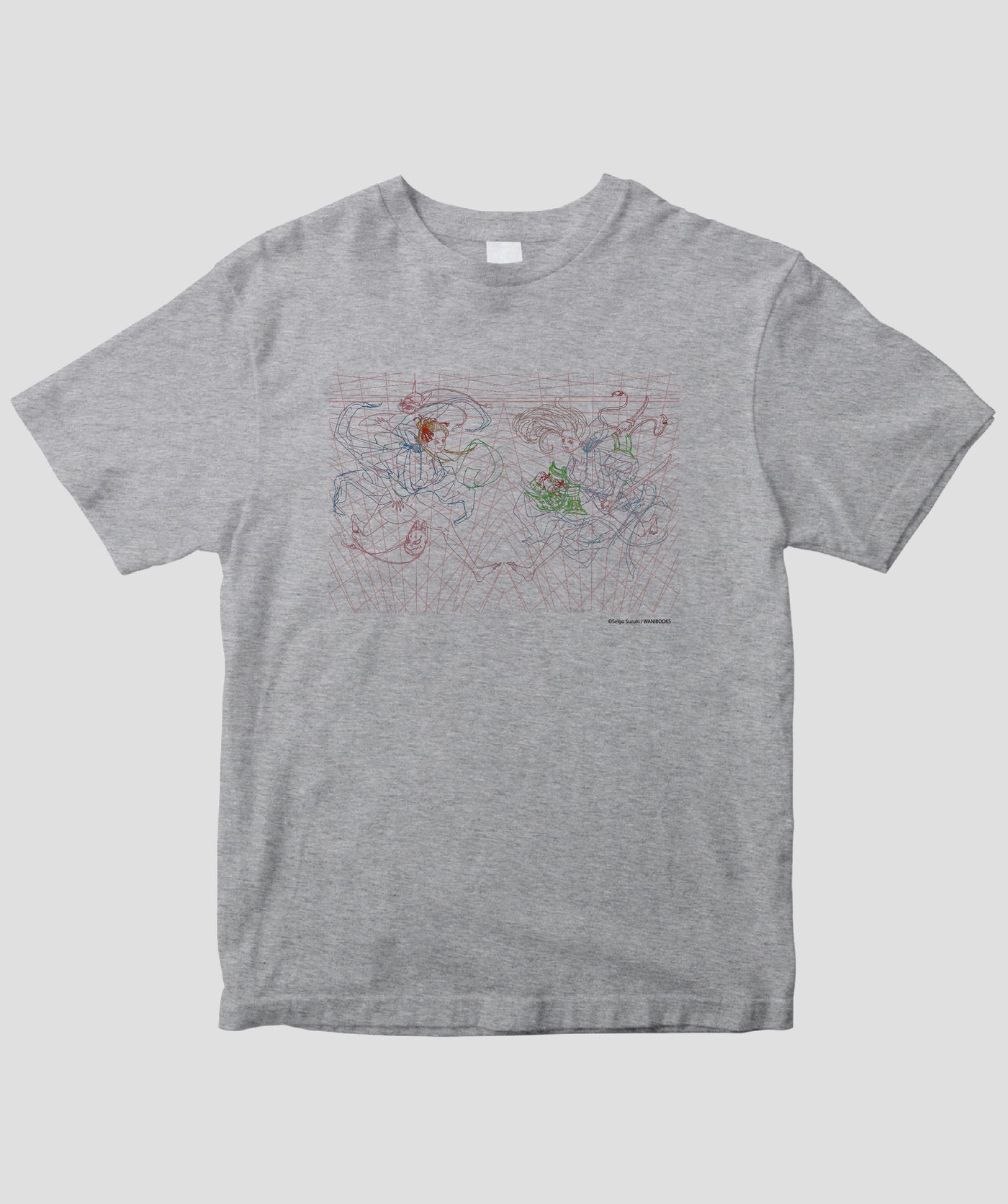 鈴木セイゴ画集「うっつく -日ノ本美人寄-」 / 『うっつく』パースTシャツ / ワニブックス