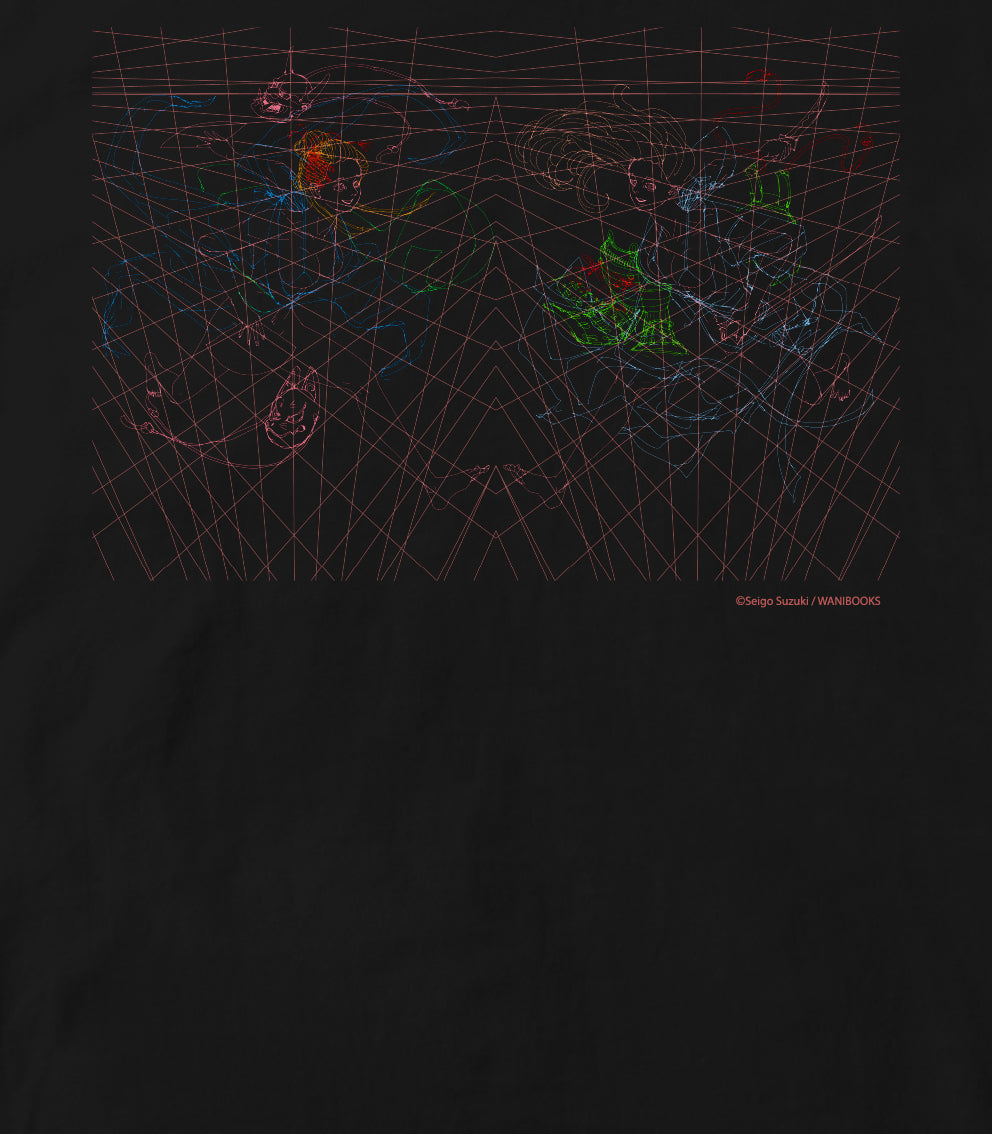 鈴木セイゴ画集「うっつく -日ノ本美人寄-」 / 『うっつく』パースTシャツ / ワニブックス