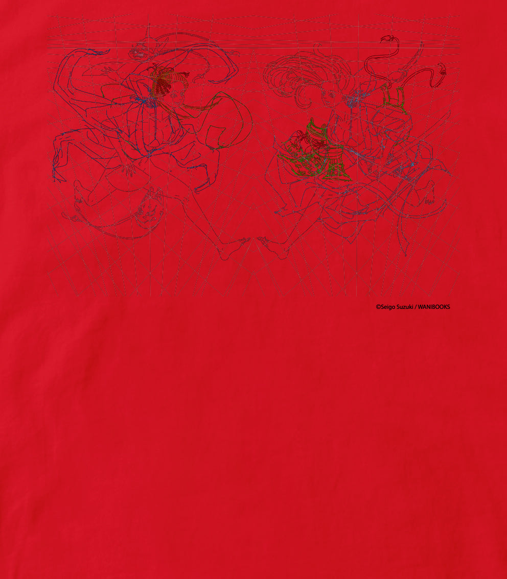 鈴木セイゴ画集「うっつく -日ノ本美人寄-」 / 『うっつく』パースTシャツ / ワニブックス