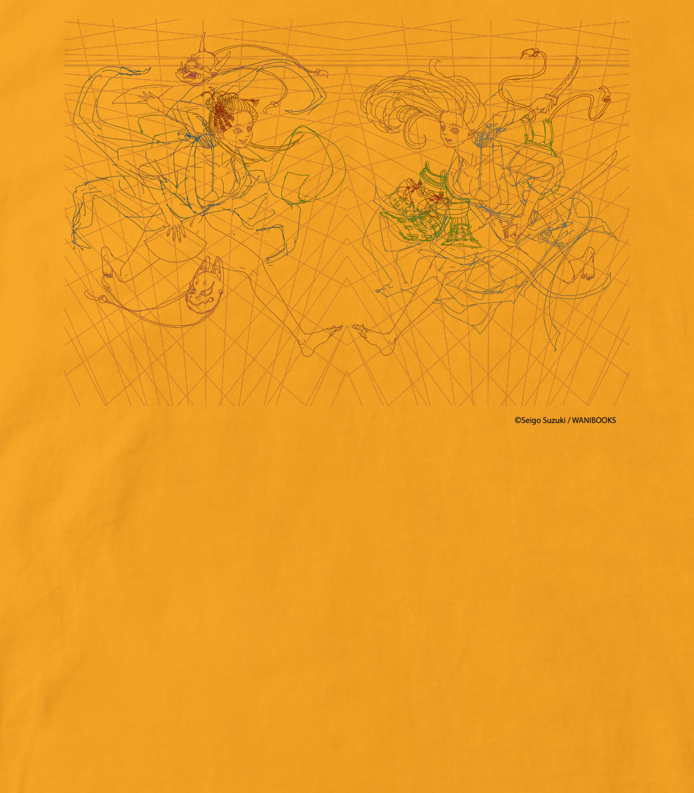 鈴木セイゴ画集「うっつく -日ノ本美人寄-」 / 『うっつく』パースTシャツ / ワニブックス