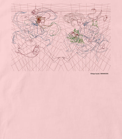 鈴木セイゴ画集「うっつく -日ノ本美人寄-」 / 『うっつく』パースTシャツ / ワニブックス