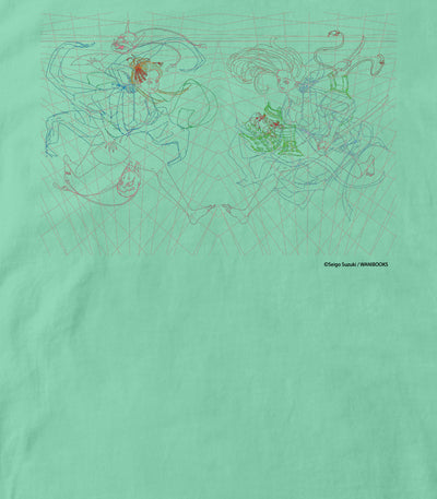 鈴木セイゴ画集「うっつく -日ノ本美人寄-」 / 『うっつく』パースTシャツ / ワニブックス