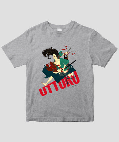 鈴木セイゴ画集「うっつく -日ノ本美人寄-」 / 『うっつく』女武者Tシャツ / ワニブックス