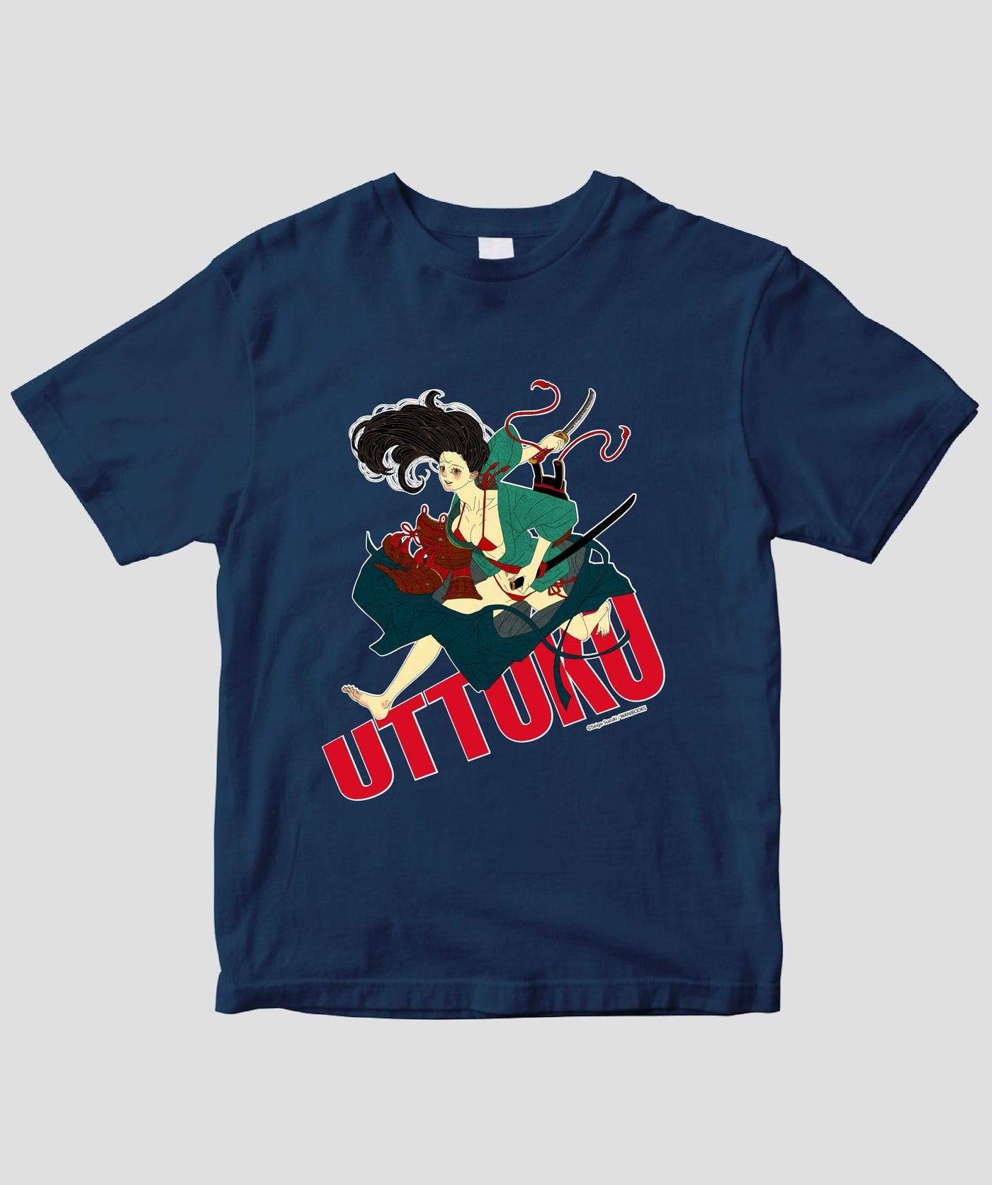 鈴木セイゴ画集「うっつく -日ノ本美人寄-」 / 『うっつく』女武者Tシャツ / ワニブックス