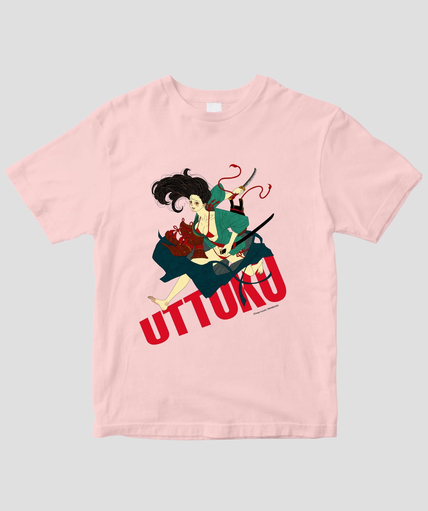 鈴木セイゴ画集「うっつく -日ノ本美人寄-」 / 『うっつく』女武者Tシャツ / ワニブックス