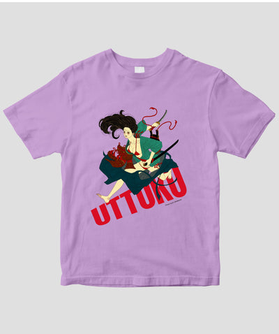 鈴木セイゴ画集「うっつく -日ノ本美人寄-」 / 『うっつく』女武者Tシャツ / ワニブックス