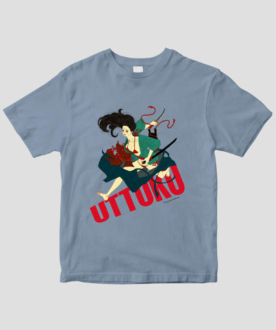 鈴木セイゴ画集「うっつく -日ノ本美人寄-」 / 『うっつく』女武者Tシャツ / ワニブックス