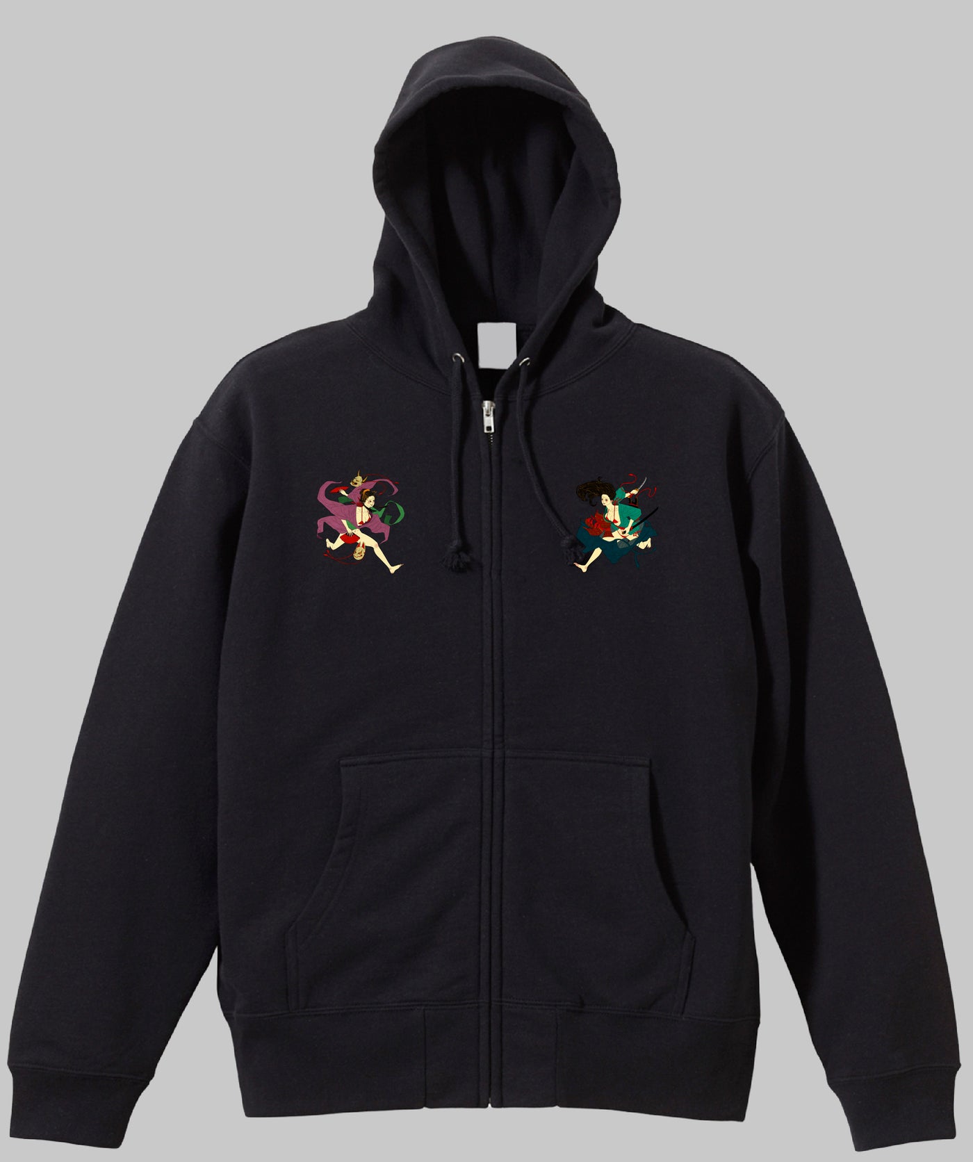 鈴木セイゴ画集「うっつく -日ノ本美人寄-」 / 『うっつく』ジップアップパーカー（裏パイル） / ワニブックス