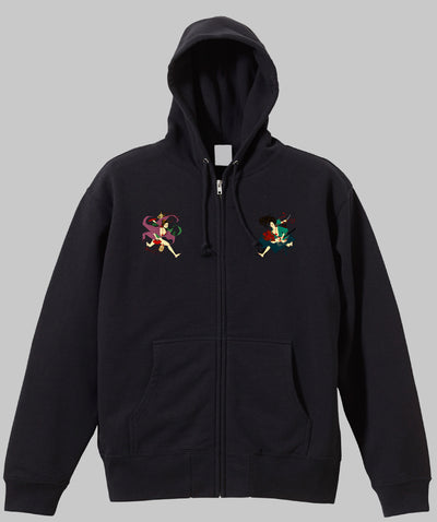 鈴木セイゴ画集「うっつく -日ノ本美人寄-」 / 『うっつく』ジップアップパーカー（裏パイル） / ワニブックス