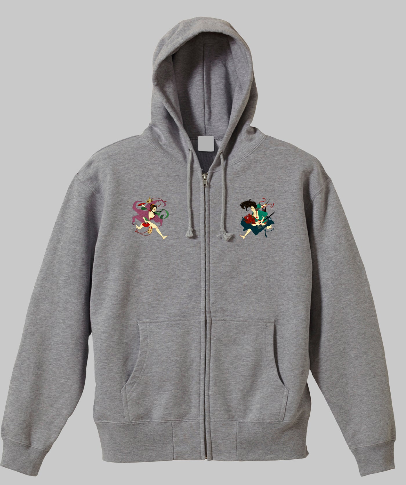 鈴木セイゴ画集「うっつく -日ノ本美人寄-」 / 『うっつく』ジップアップパーカー（裏パイル） / ワニブックス