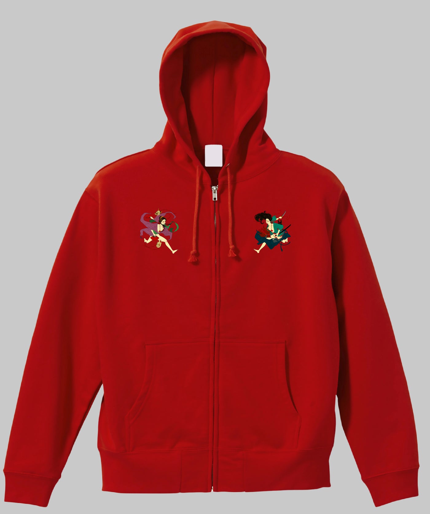 鈴木セイゴ画集「うっつく -日ノ本美人寄-」 / 『うっつく』ジップアップパーカー（裏パイル） / ワニブックス