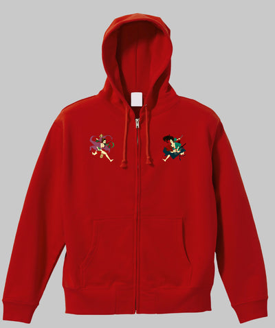 鈴木セイゴ画集「うっつく -日ノ本美人寄-」 / 『うっつく』ジップアップパーカー（裏パイル） / ワニブックス