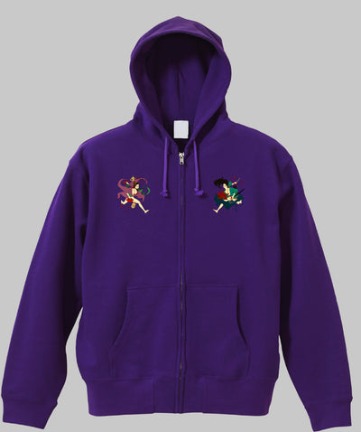 鈴木セイゴ画集「うっつく -日ノ本美人寄-」 / 『うっつく』ジップアップパーカー（裏パイル） / ワニブックス