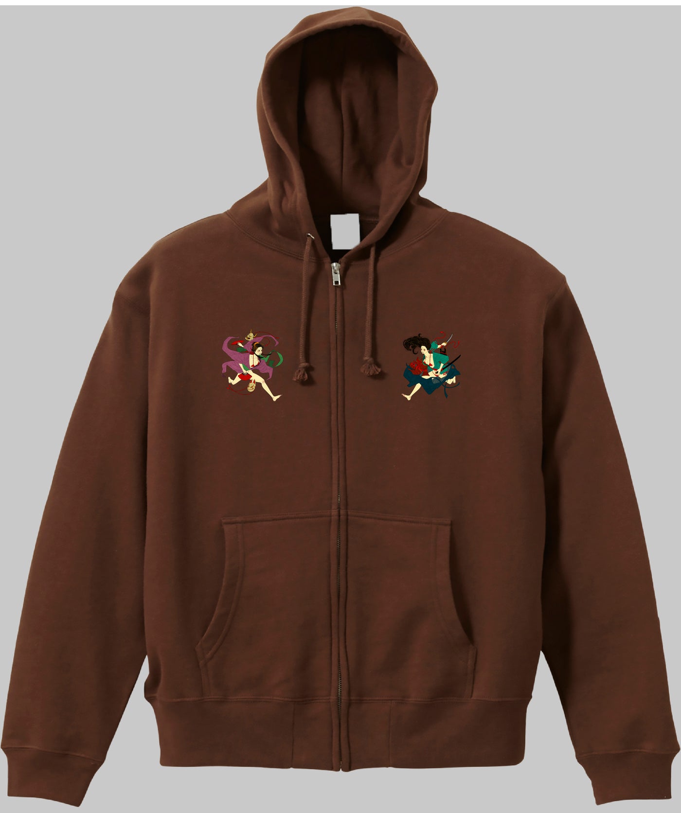 鈴木セイゴ画集「うっつく -日ノ本美人寄-」 / 『うっつく』ジップアップパーカー（裏パイル） / ワニブックス