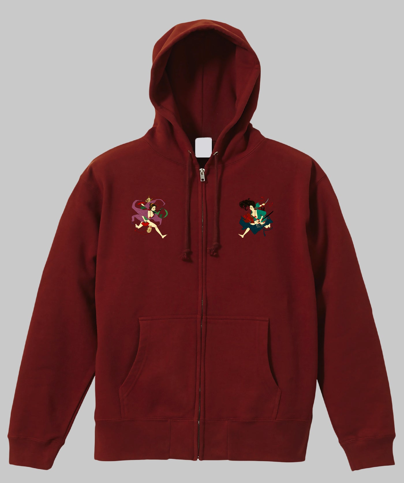 鈴木セイゴ画集「うっつく -日ノ本美人寄-」 / 『うっつく』ジップアップパーカー（裏パイル） / ワニブックス