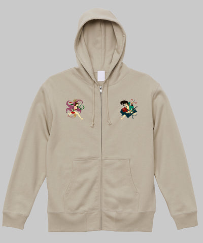 鈴木セイゴ画集「うっつく -日ノ本美人寄-」 / 『うっつく』ジップアップパーカー（裏パイル） / ワニブックス