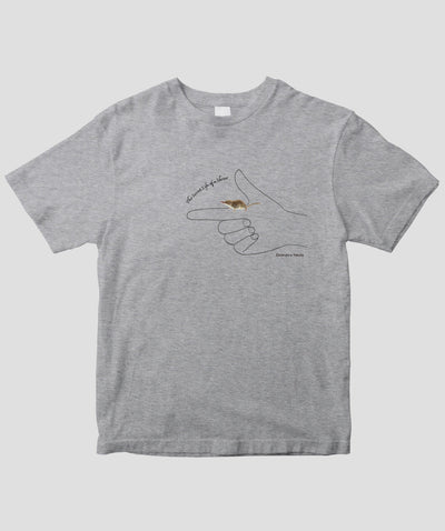 【キッズ】六田晴洋『トガリネズミ ひみつのくらし』トウキョウトガリネズミ実寸大Ｔシャツ / 世界文化ワンダーグループ