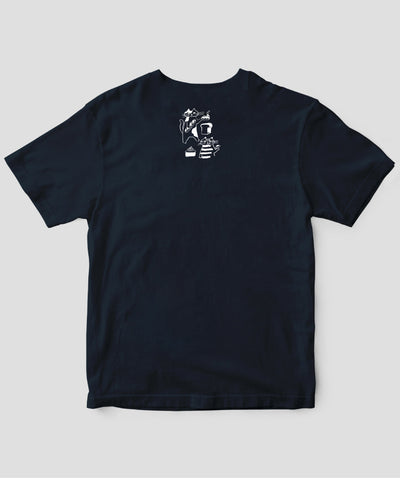 天然生活×トラネコボンボン オリジナルTシャツ「猫とパンとお菓子」Type D（バックプリント） / 扶桑社