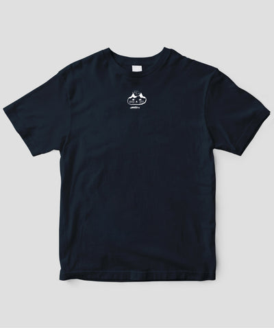 天然生活×トラネコボンボン オリジナルTシャツ「猫と魚」Type E / 扶桑社
