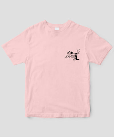 【キッズ】天然生活×トラネコボンボン オリジナルTシャツ「WE ARE CATS」Type B / 扶桑社