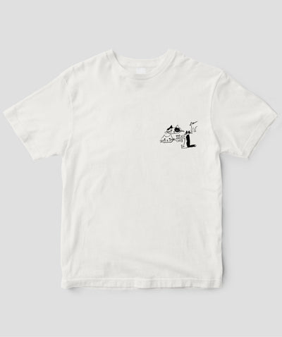 【キッズ】天然生活×トラネコボンボン オリジナルTシャツ「WE ARE CATS」Type B / 扶桑社