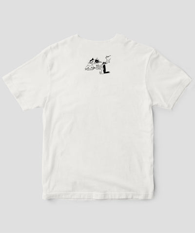 【キッズ】天然生活×トラネコボンボン オリジナルTシャツ「WE ARE CATS」Type D（バックプリント） / 扶桑社