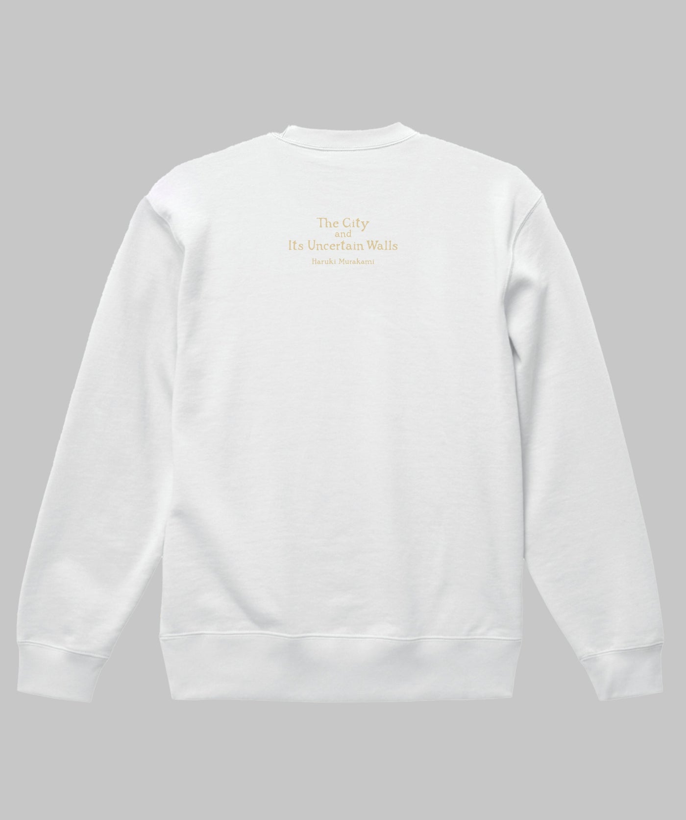 村上ページ 両面パターン】村上春樹 / 街とその不確かな壁 スウェットType B