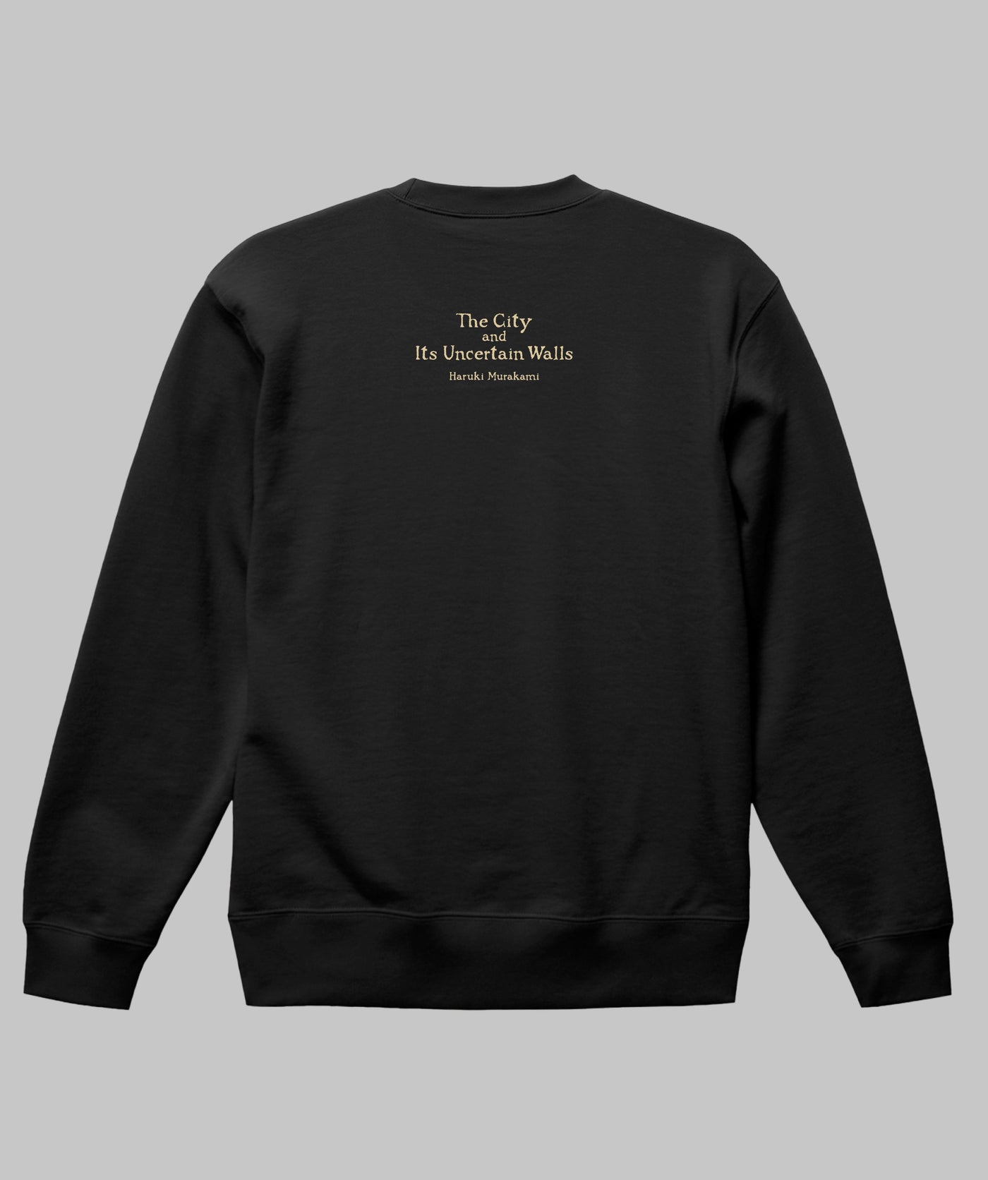 【両面パターン】村上春樹 / 街とその不確かな壁 スウェットType B / 新潮社